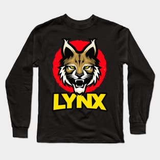 Lynx Big Cat Cats Lover Gift Long Sleeve T-Shirt